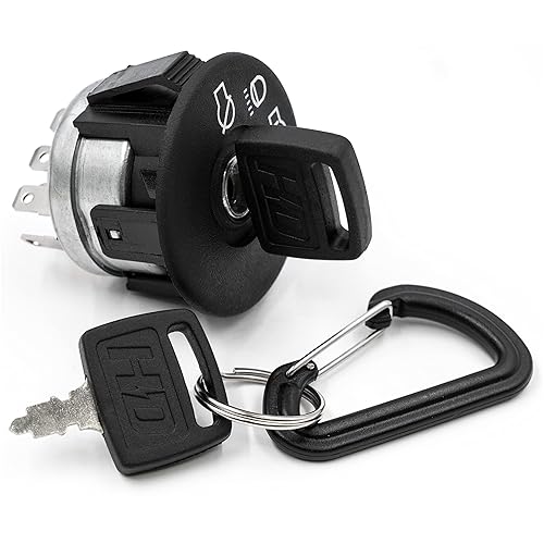 Interruptor de encendido y llaves mejoradas para cortacésped Ariens Gravely 01588300 15883 Mini Zoom XL Zero Turn HD Switch