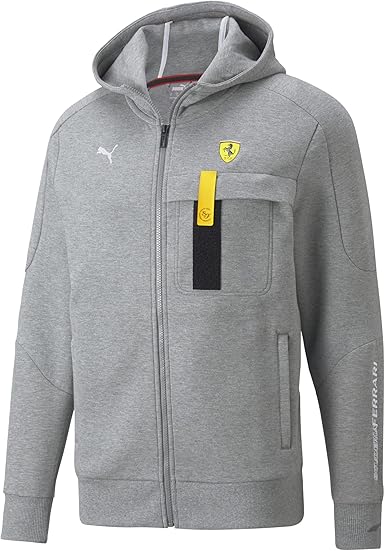 ferrari men's hooded sweat jacket