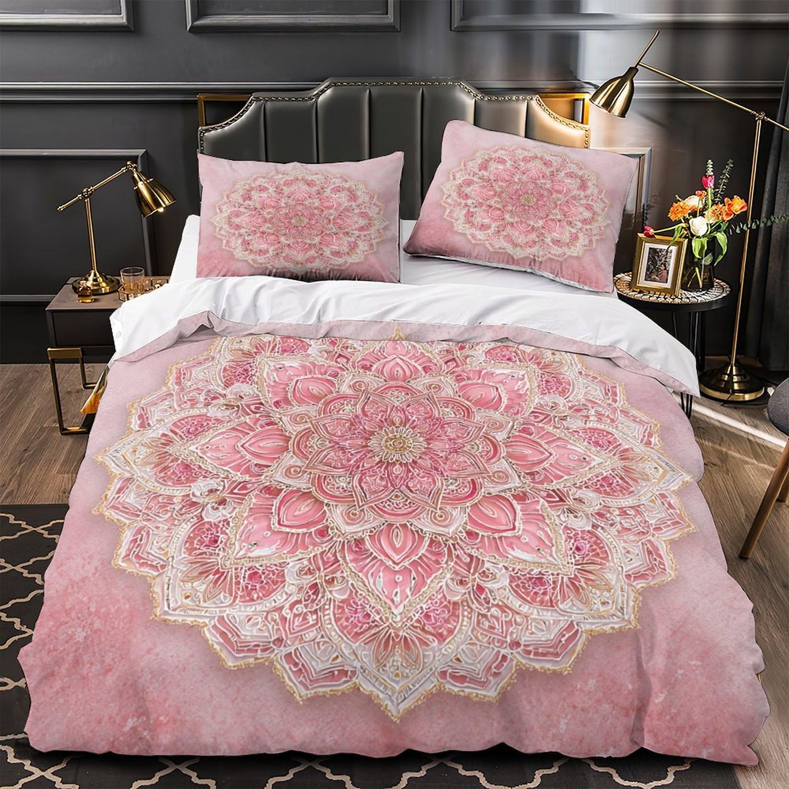 Parure de lit hypoallergique pour peau sensible housse 260x220cm