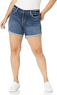 pull on jean shorts plus size