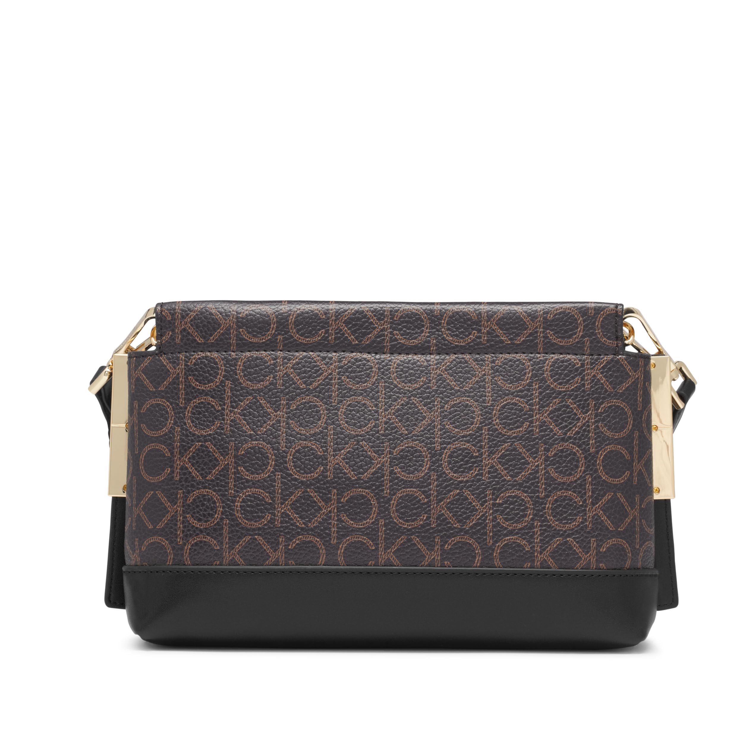 Calvin Klein Bianca Triple Compartment Crossbody - Bianca - Bandolera con triple compartimento Mujer