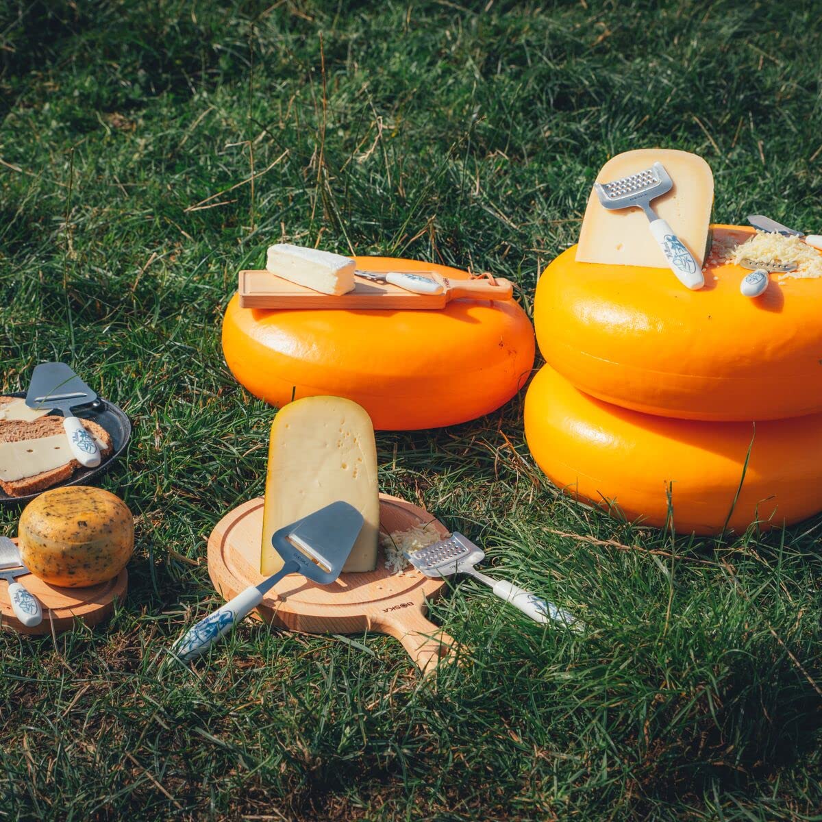 Amazon.co.jp: BOSKA(ボスカ) スライサー ブルー 160x55x16 mm チーズ