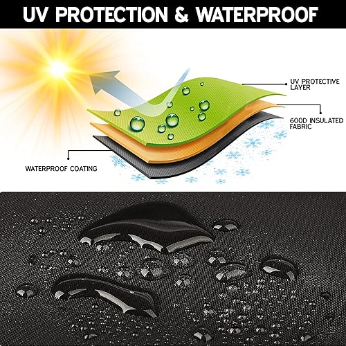 Miniatura 7 de Polar Protector - Cubierta ovalada para tanque de 100 galones, para terapia de agua helada, cubierta de agua fría, tanque ovalado de 100 galones,