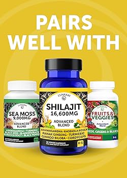 Amazon.com: Lunakai USA Made Pure Shilajit Capsules with