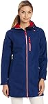 Helly Hansen Unisex-Adult Long Belfast Waterproof Windproof Breathable Raincoat Jacket With HoodWomens Long Belfast Jacket