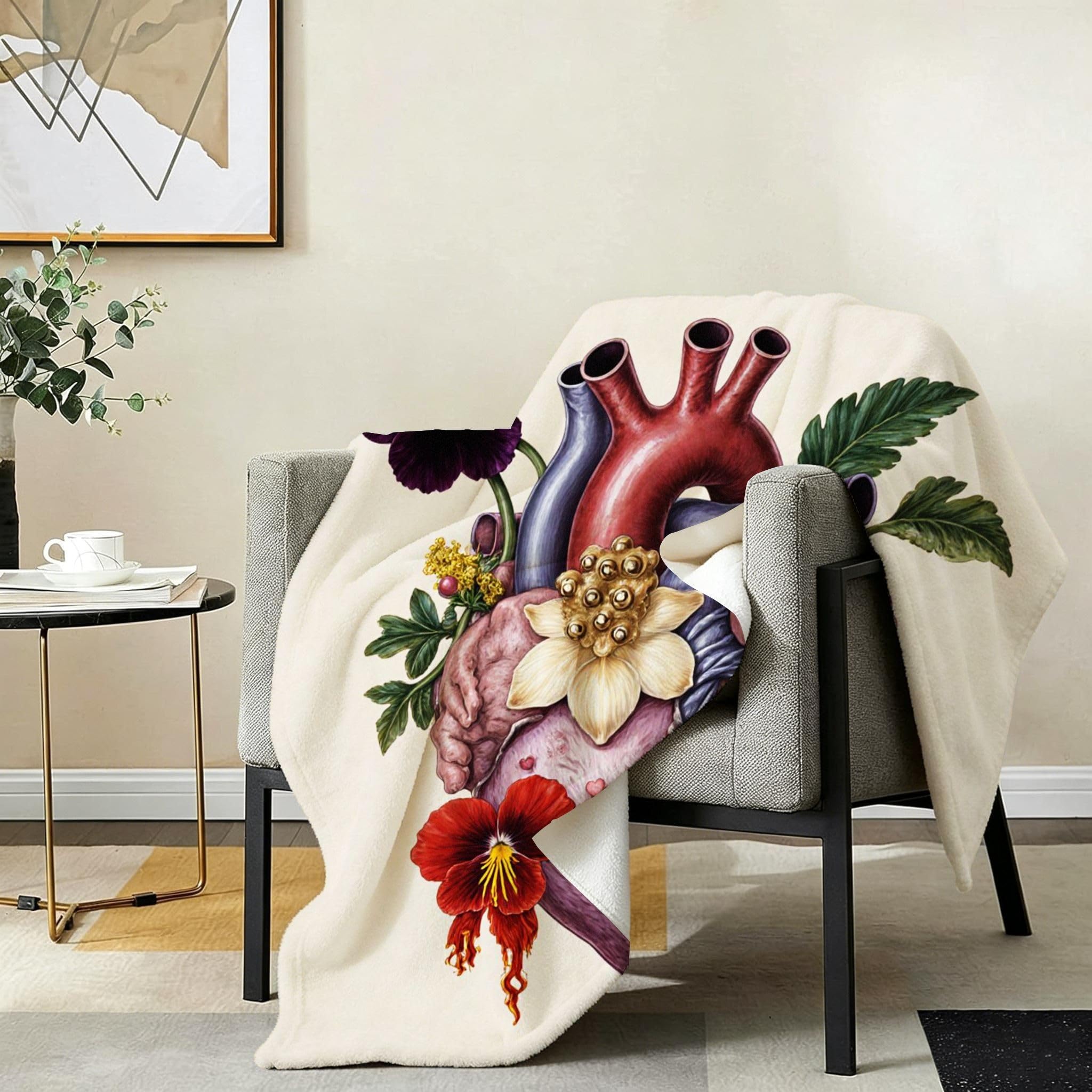 Manta 220x240 cm Lavanda Franela Polar para Cama 135/150-A223