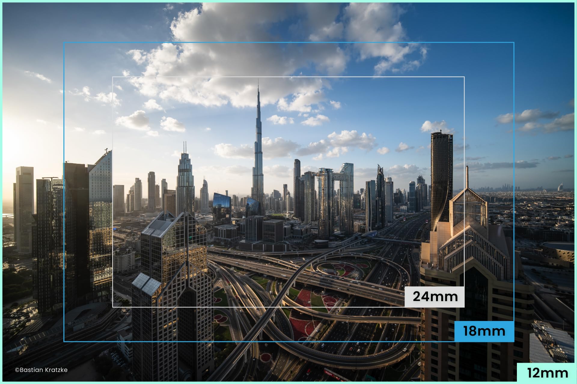 LAOWA Objectif 12mm f/2.8 Lite Zero-D FF Compatible avec Sony FE