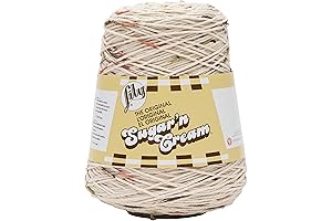 Sugar and Cream SC 14oz Cone Peach and Cream Yarn