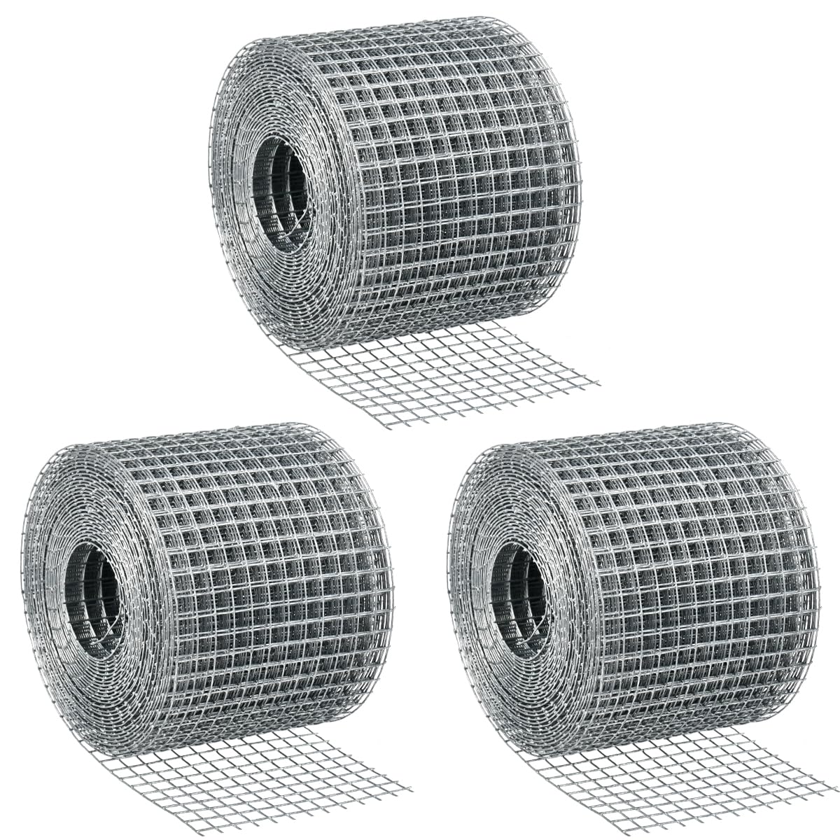 3 Rolls Rat Mesh, Rodent Proofing Wire Metal Mesh to Block Rats, Mice & Rodents, for Filling in Gaps & Vents Around Home & Garden, 6m x 75mm/Roll-image-42