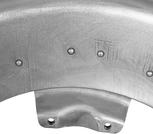 Miniatura 7 de ECOTRIC Guardabarros delantero de acero compatible con Harley Dresser Bagger Touring Electra Glide Road Glide Road King Street Glide Ultra Glide