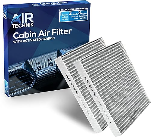 Miniatura 10 de AirTechnik CF11183 - Filtro de aire de cabina con carbón activado | Compatible con Dodge Durango 2011-2025, Jeep Grand Cherokee 2011-2021, Grand