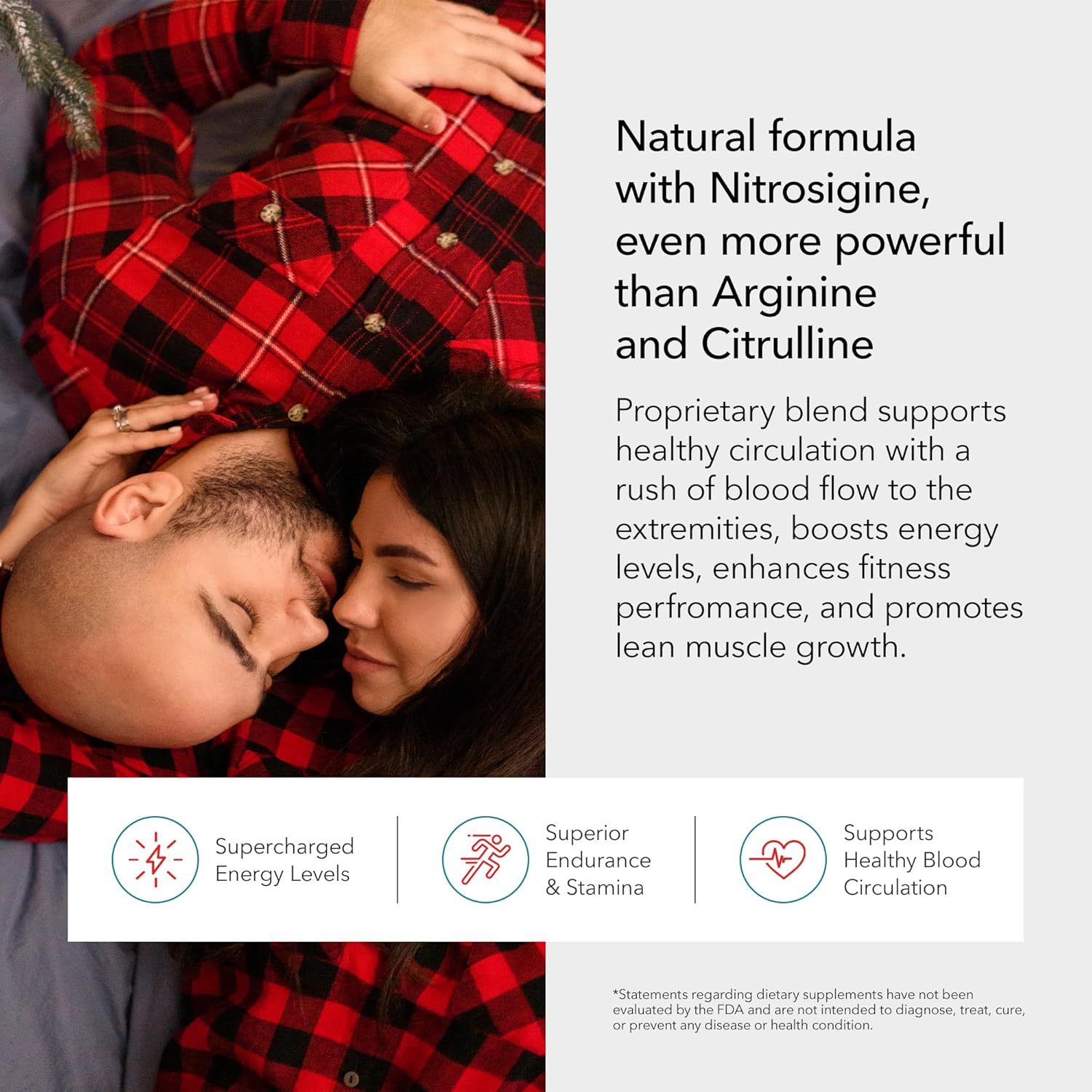 Juvenon BloodFlow-7 XXXL Nitric Oxide Supplements for Men & Women - More Powerful, Longer Lasting Natural Nitric Oxide Booster with Nitrosigine® + S7® - Blood Flow & Circulation Support (1-Pack) - Image 3