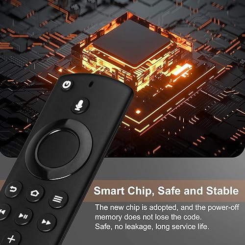 Miniatura 3 de Control remoto de voz de repuesto de 2 generación compatible con televisores Fire AMZ Stick Lite, compatible con televisores Stick 4K, compatible
