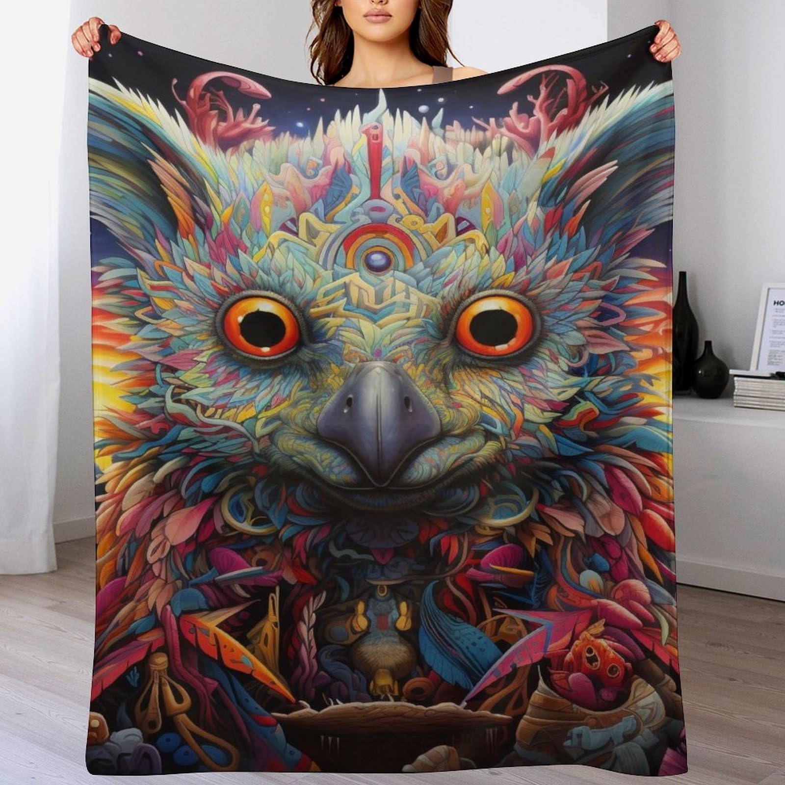 Couverture polaire koala contre le froid couverture chaude de lit