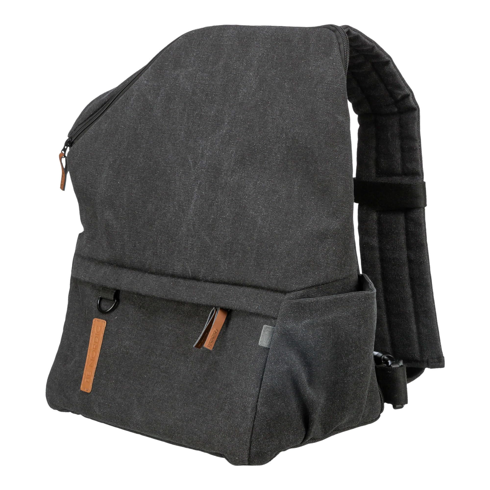 TRIXIE BE Nordic Rucksack Bjorn - schwarz 35 × 40 × 20 cm