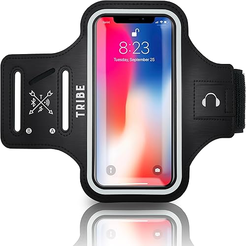 TRIBE - Funda brazalete resistente al agua para teléfono celular soporte para correr para iPhone Pro Max Plus Mini SE 1211XXSXR 8765 Galaxy S Ultra