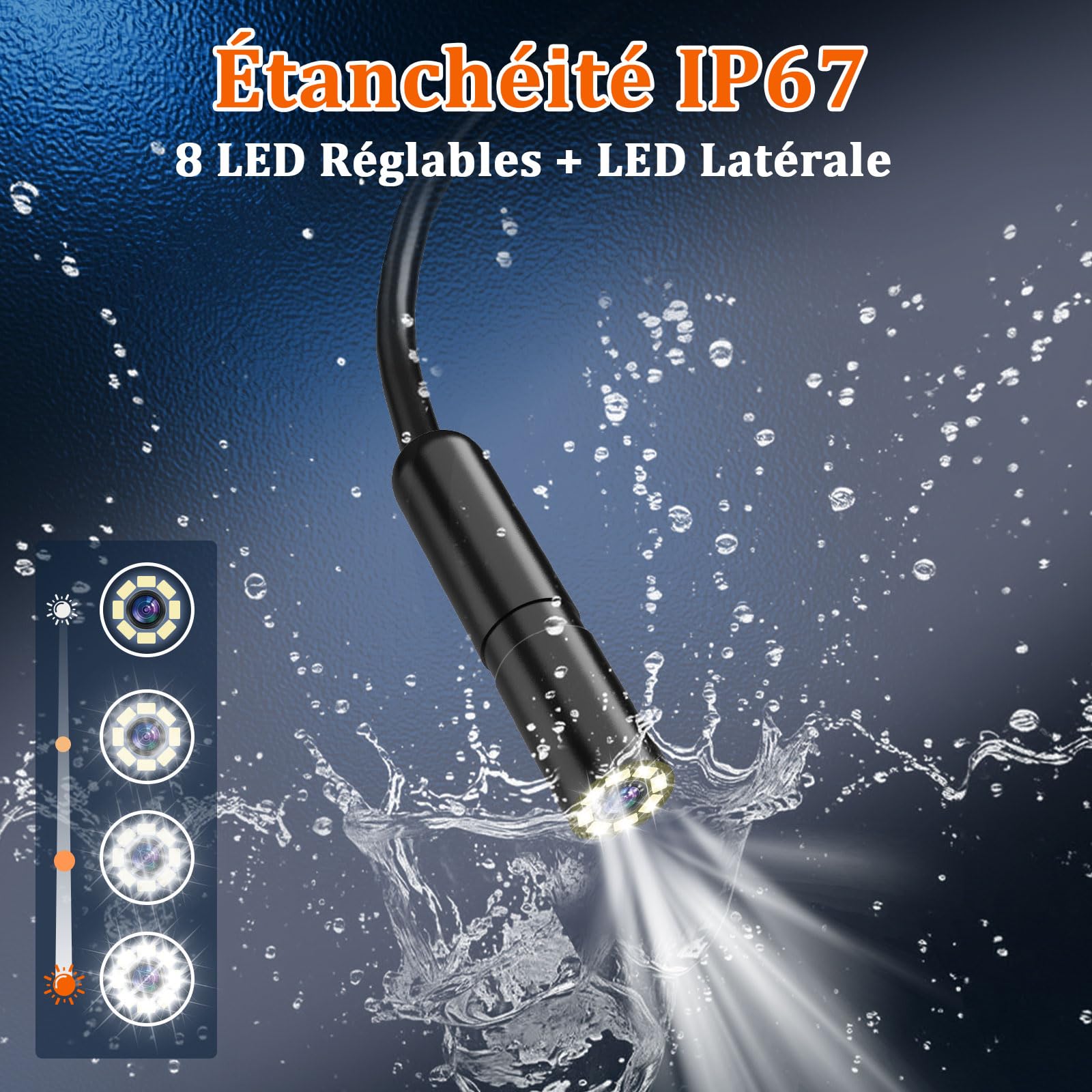 7Mm Flexile Industriële Camera Endoscoop Usb C A... - Vicedeal