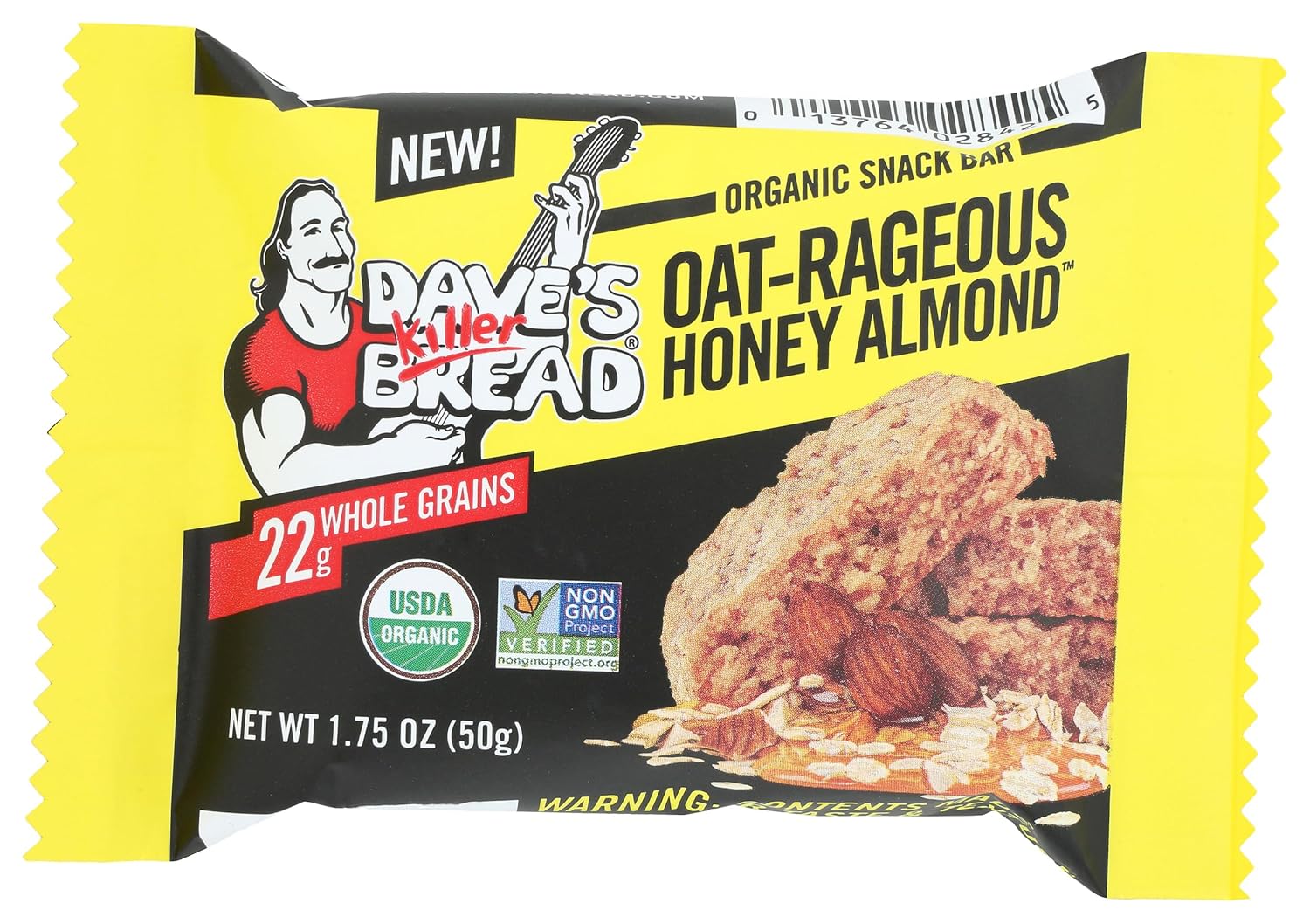 Dave's Killer Bread Organic OatRageous Honey Almond Bar