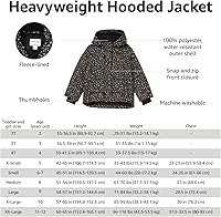 Vista 6 de Tienda Essentials Abrigo pesado con capucha para niñas, resistente al agua