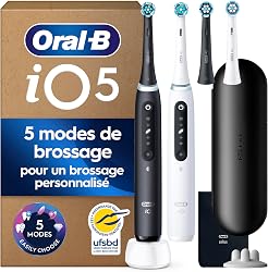 Oral-B iO Series 5 Plus Edition Electric Toothbrush, 2 ha…