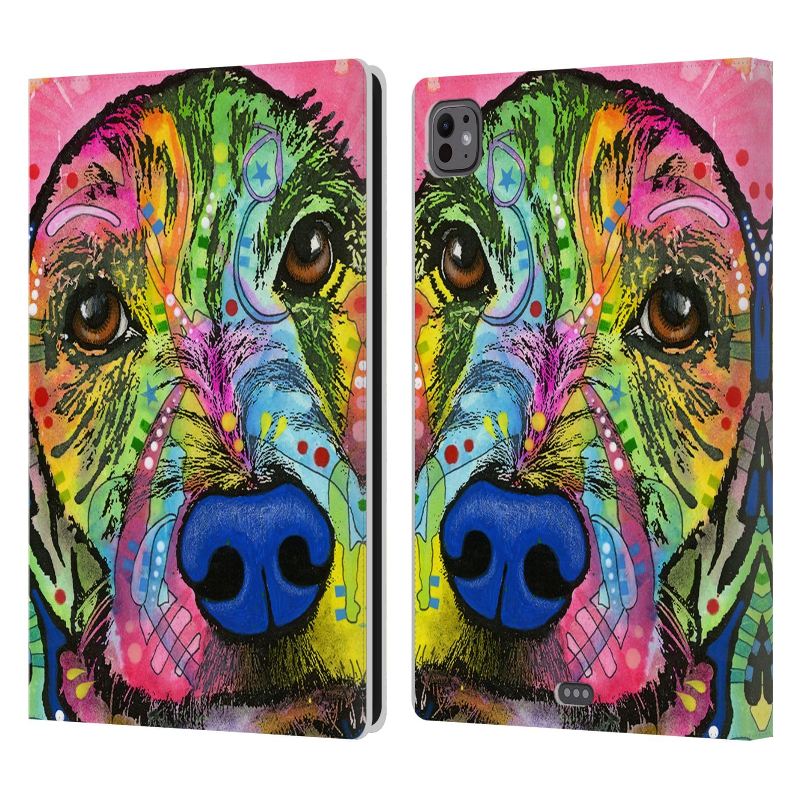 Housse iPad Pro 11 M4 cuir protection portefeuille