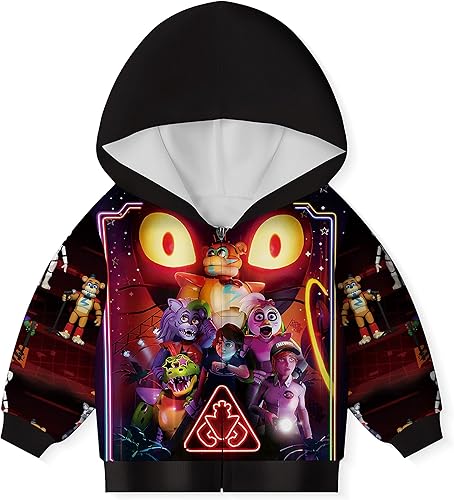 Difforever Freddy's T-Shirt and Pant Sets for Boys Kids Top and Pants 2pcs Home Wear for 5-12 Years