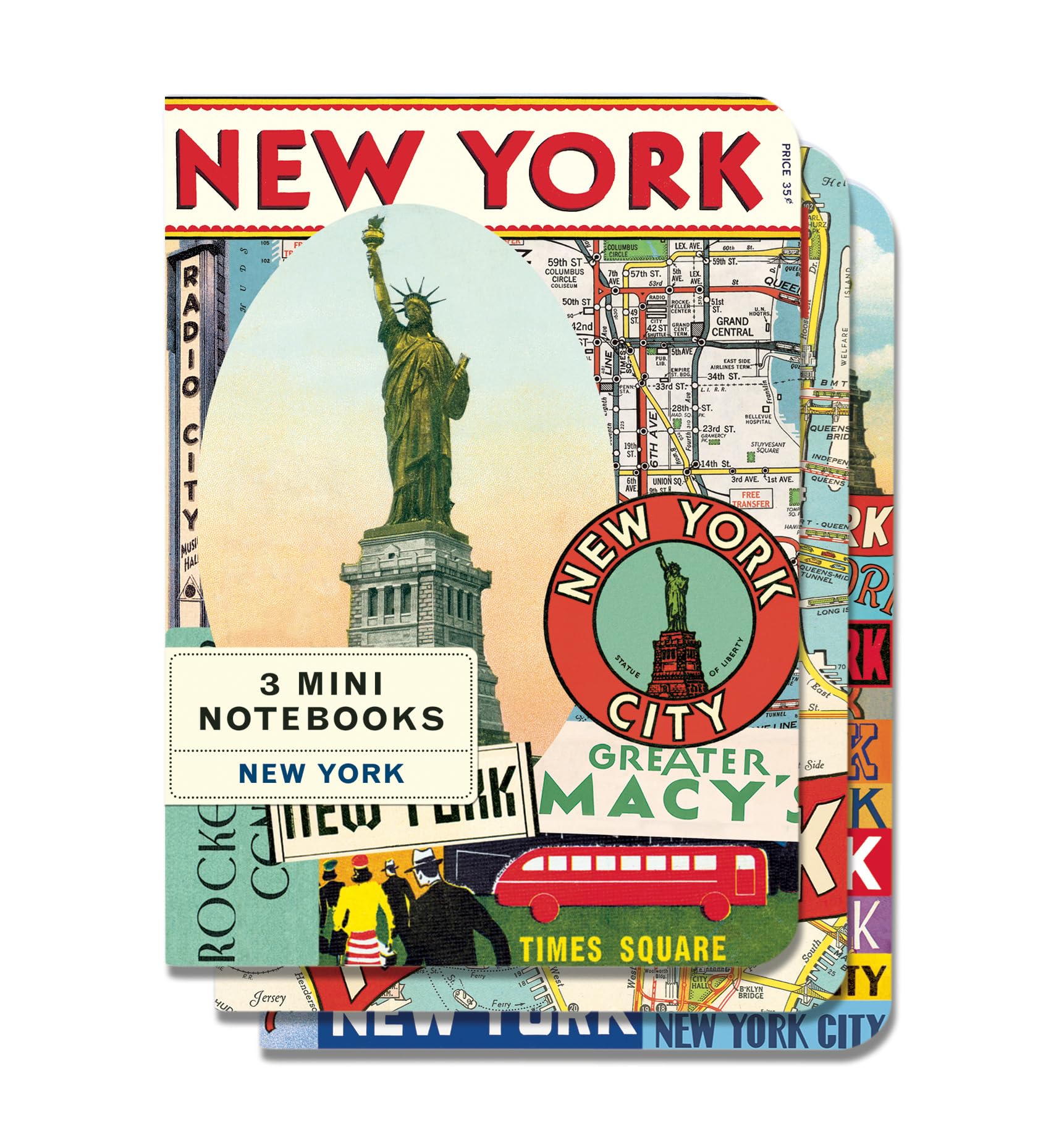 Cavallini & Co. New York Mini Notizbuch