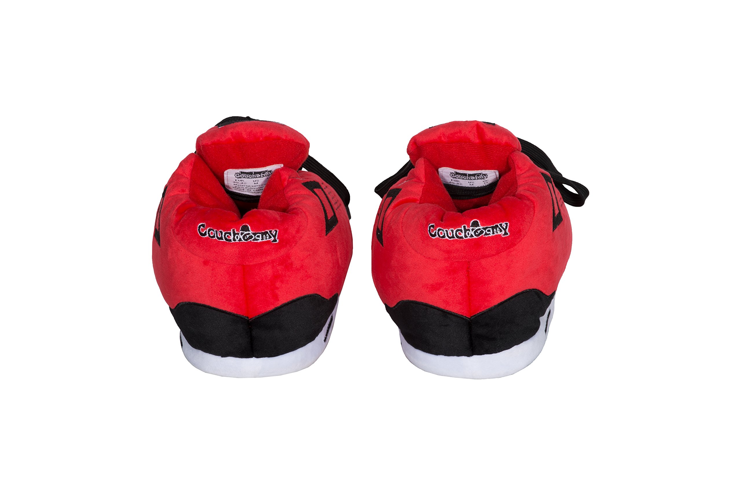 Jay Four Hausschuhe Home Sneakers (S-XL) (L=43-44, Red/Black)