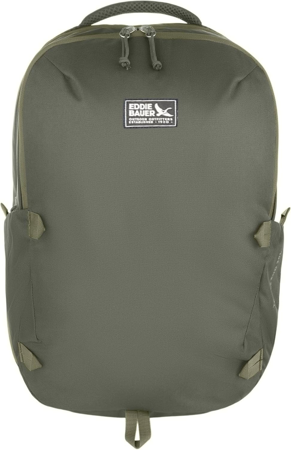 Eddie Bauer Trail Ends Backpack 28L | Laptop Sleeve | Everyday Carry | Travel | Work | Commuting | Stretch Side Pockets | Padded Shoulder Straps | Mesh Back - Black Cherry