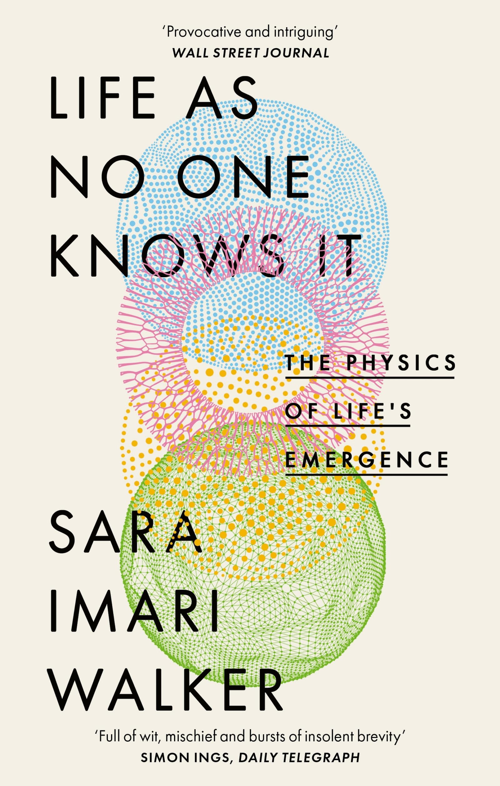 Life As No One Knows It by Sara Imari Walker PAPERBACK 9780349128252