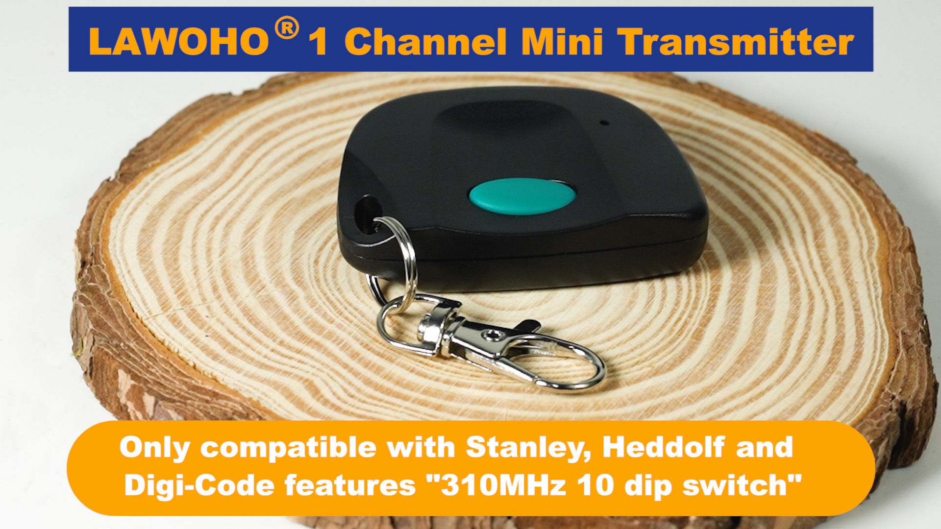 中古　DIGI+ DGP-DMD1501 rivin 10 Dip Switch 310Mhz Garage Door Remote Control Compatible with