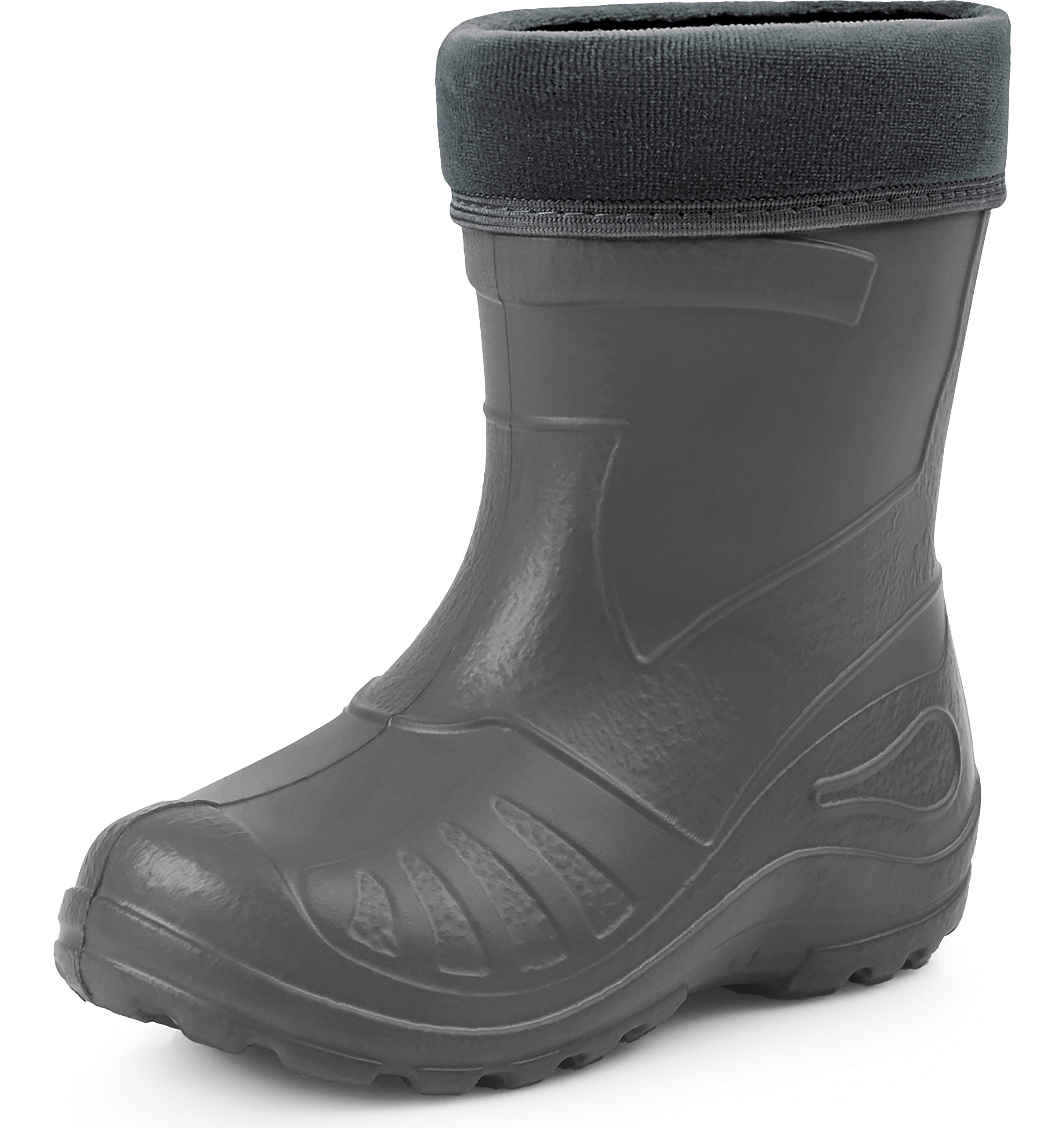 Ladeheid Gummistiefel Kinder federleichte und wasserdichte Eva Thermo Regenstiefel Gummistiefel gefüttert KL050