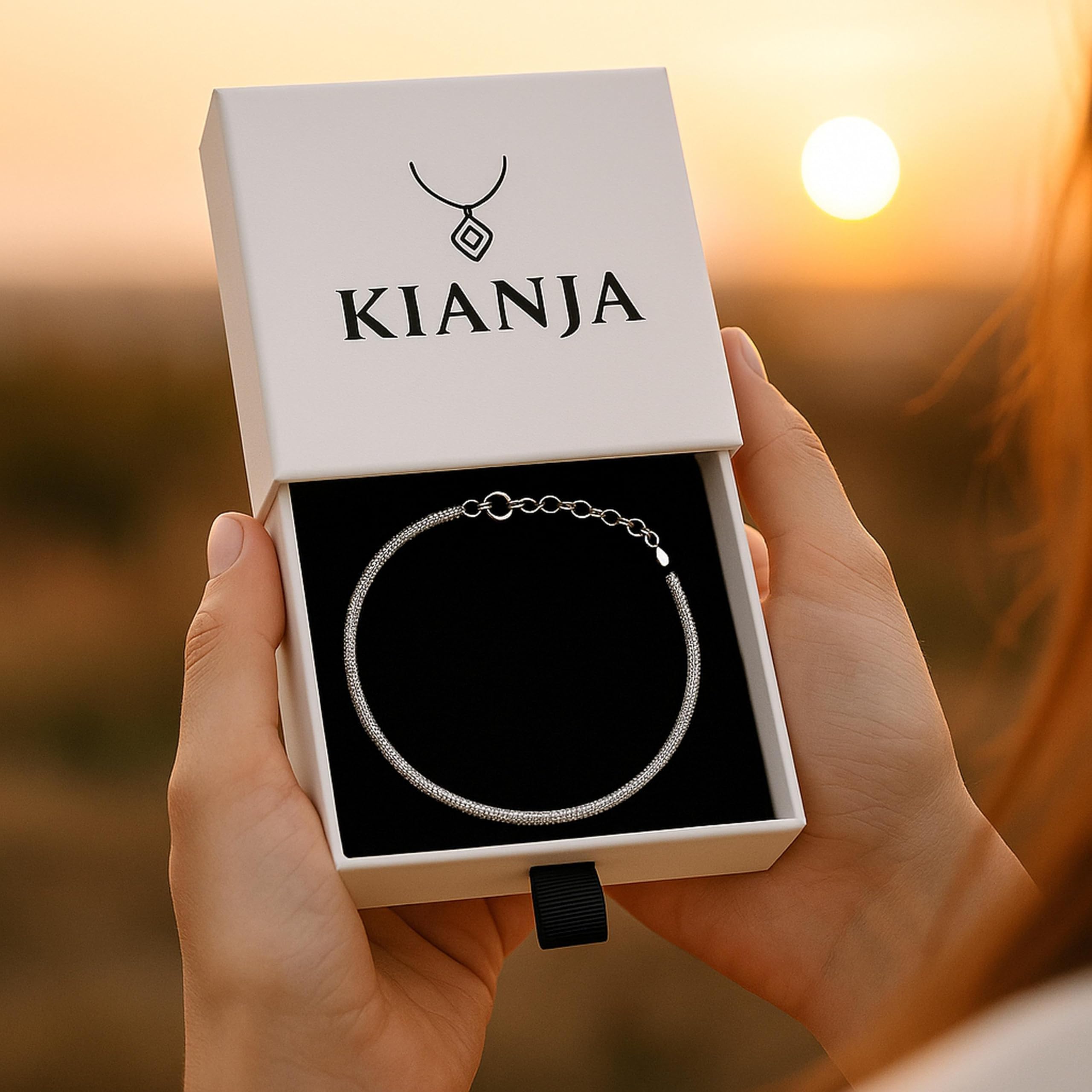 KIANJA Plata de ley 925 para mujer