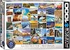 EuroGraphics Australia Globetrotter 1000 Piece Puzzle