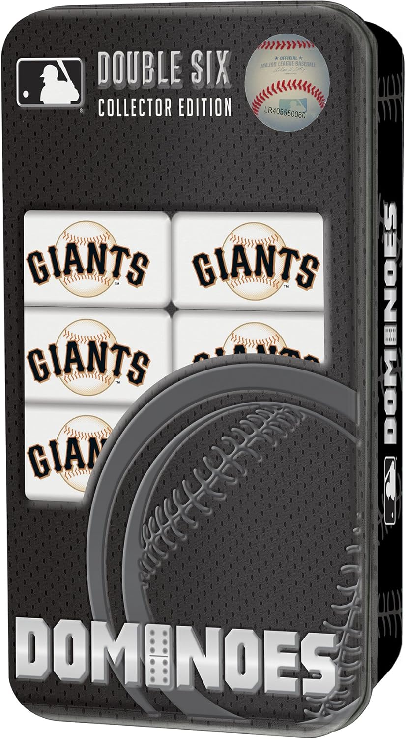 MasterPieces MLB Collector Edition Double Six Dominoes