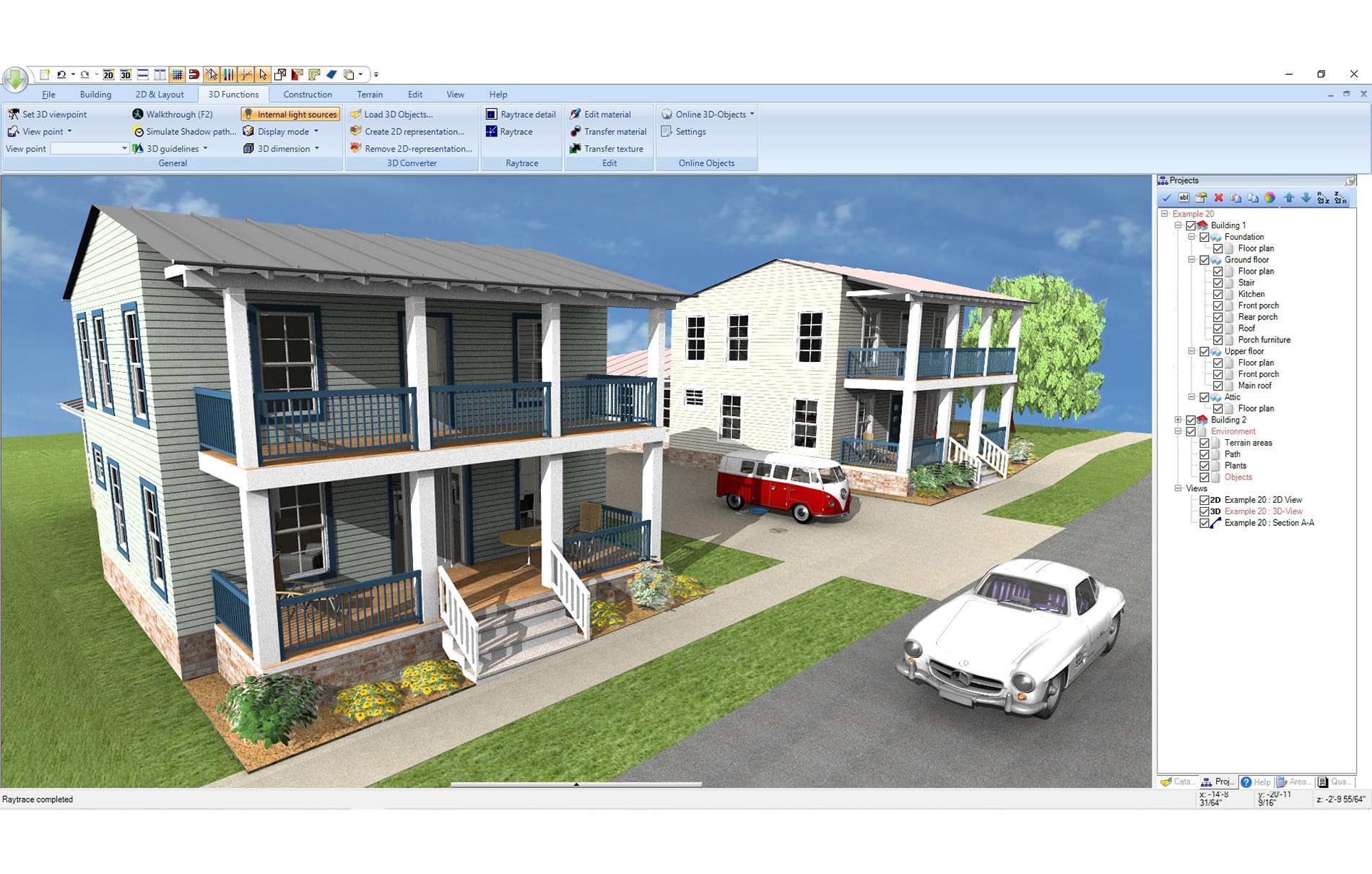 3D CAD 12 PRO - The professional CAD solution, from blueprints to interior design, Architecture for Win 11, 10