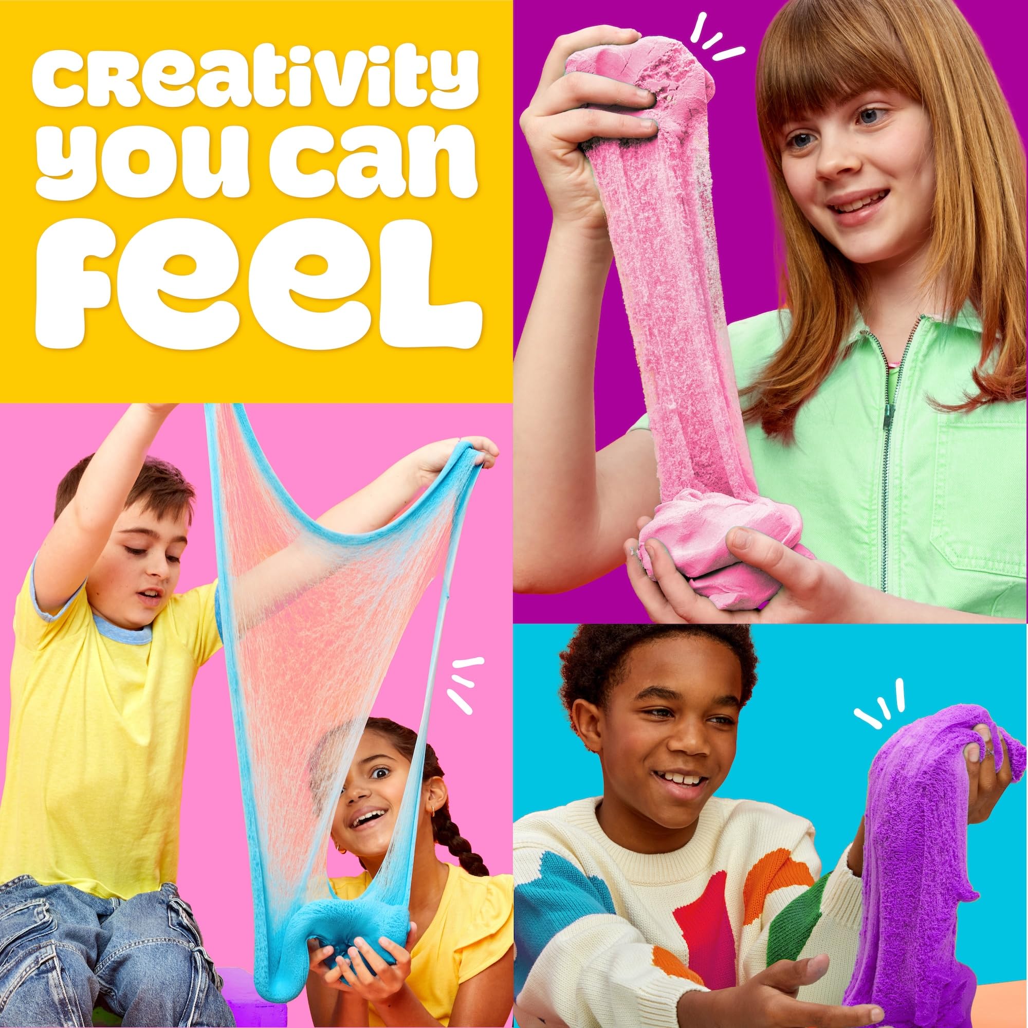Play-Doh 6-częściowy zestaw piasków zapachowych, piasek do zabawy w zamykanych pudełkach, wypełnienie pojemników sensorycznych, zabawki podróżne, zabawne prezenty dla dzieci od 4 lat