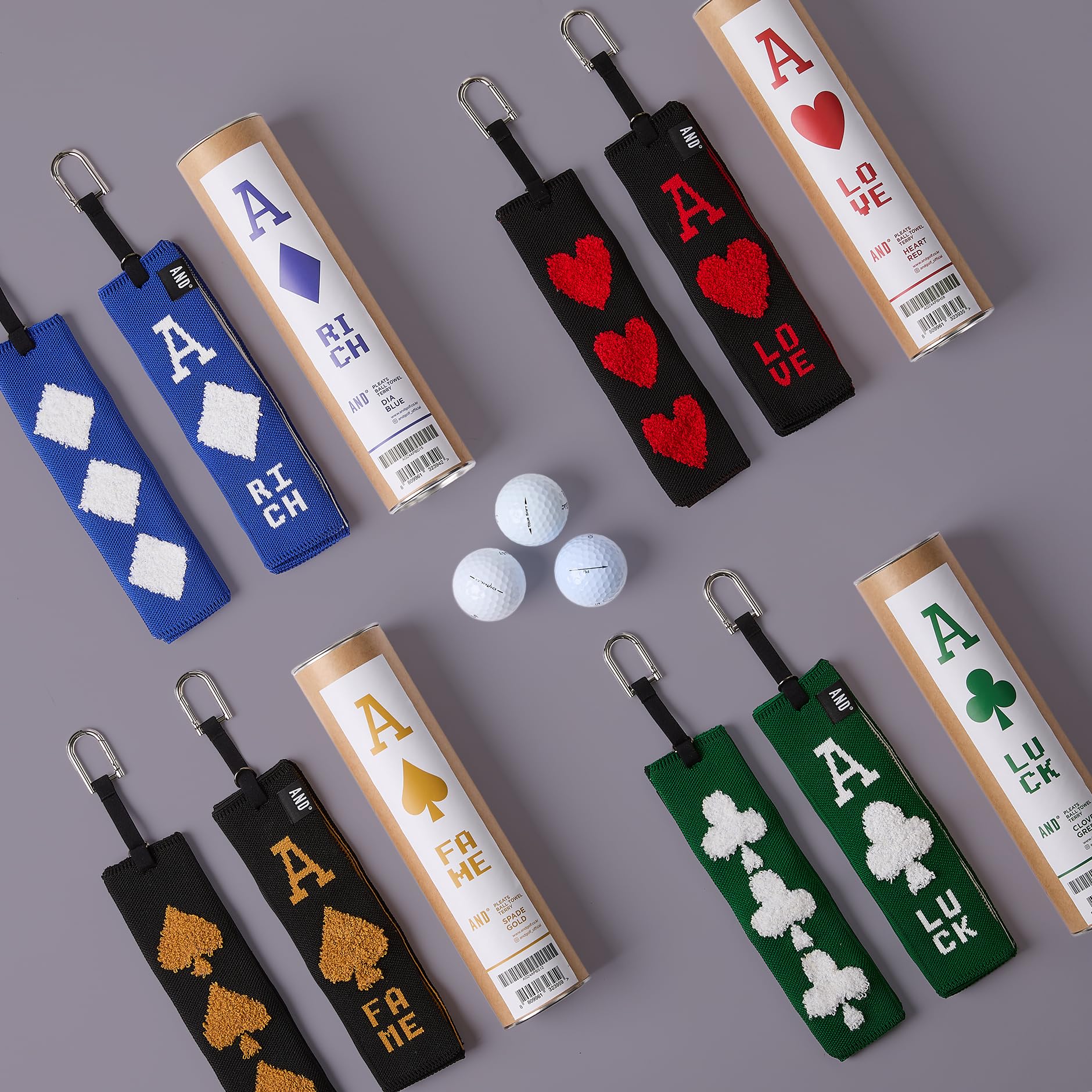 Divertida toalla de golf, I Use This Towel to Wash My Balls, regalos de golf, accesorios de golf, toallas de golf bordadas para bolsas de golf con clip, colorida (dorado espada)