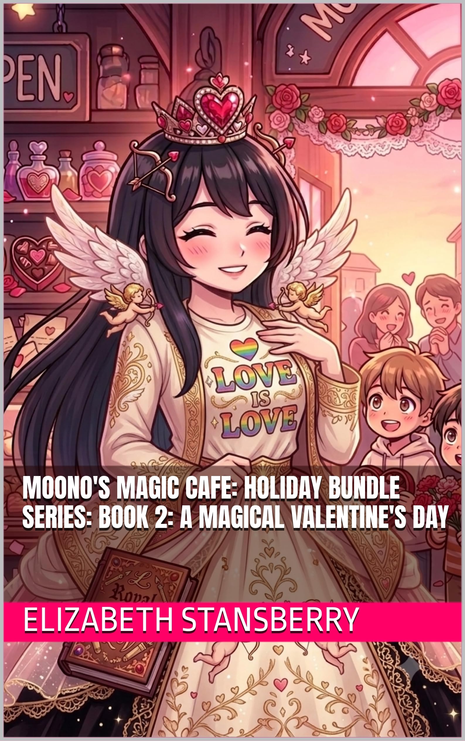 Moono's magic cafe: holiday bundle series: book 2: a magical valentine's day (English Edition)