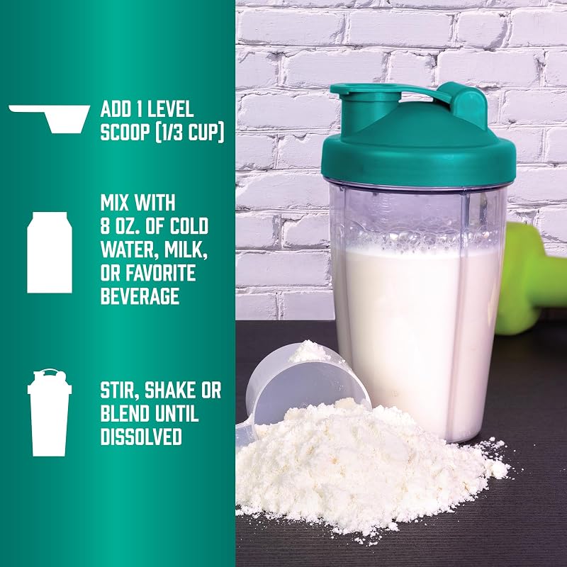 NOW Sports, Whey Protein Isolate 25 g With BCAAs, Vanilla Flavor, 5 lbs image 4