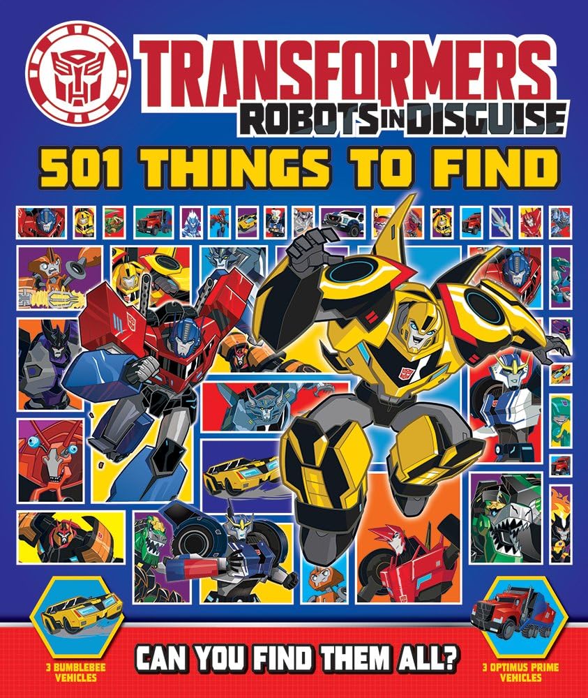 Transformers Robots in Disguise - 501 Things to Find (Who's Hiding RID)
