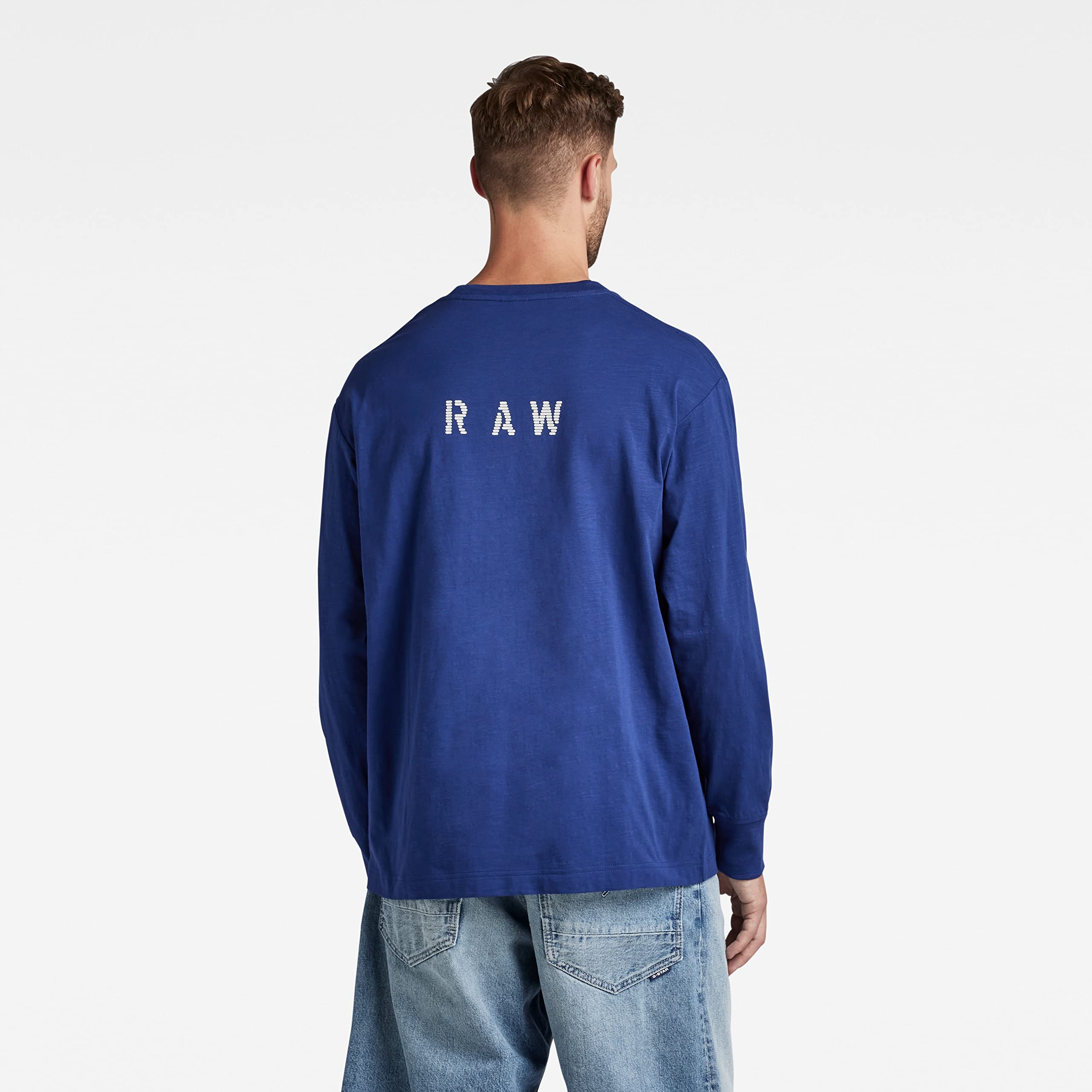 G-Star Hombre Back Graphic Boxy T-Shirt