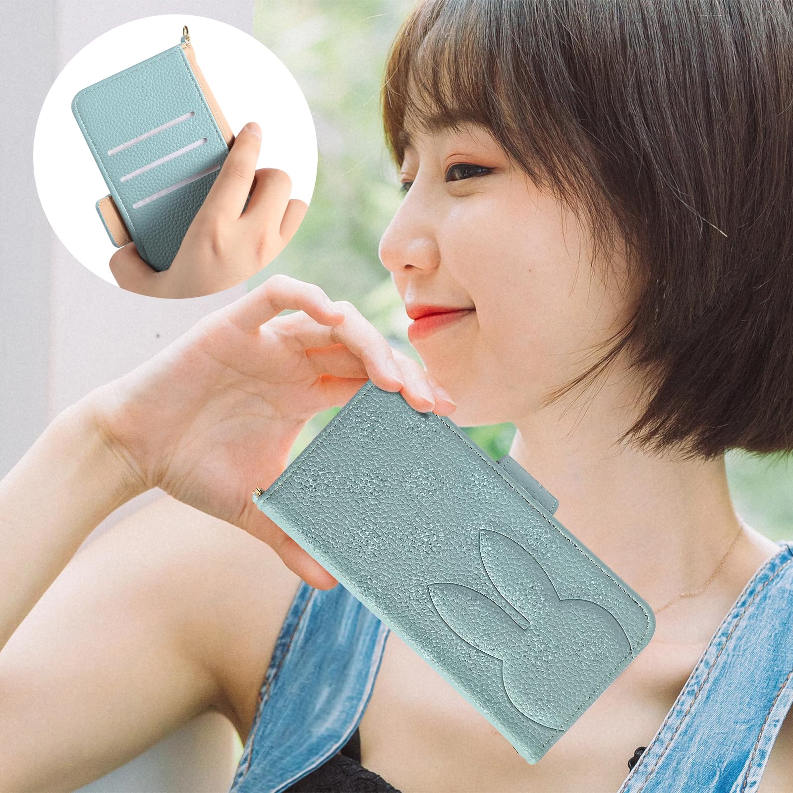 Amazon.co.jp: 【YIMASE】 対応 Aquos Wish5 ケース 手帳型 かわいい