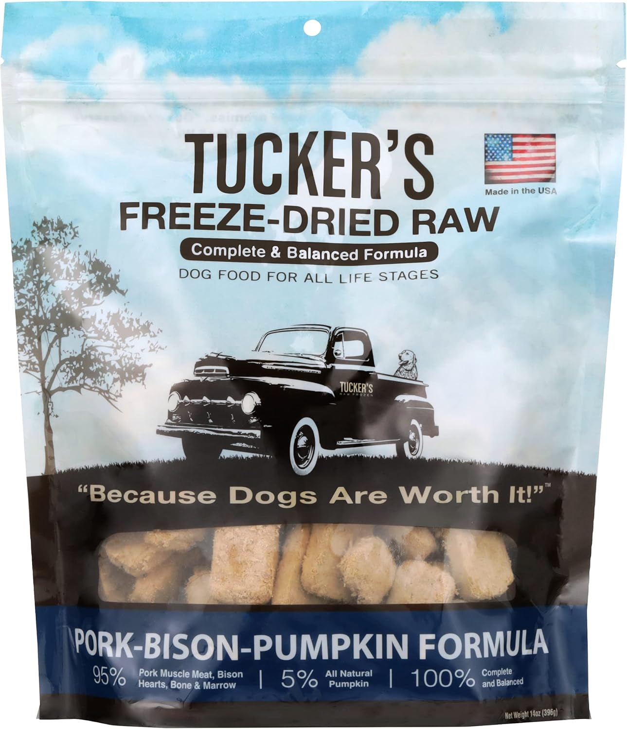 tuckers frozen raw