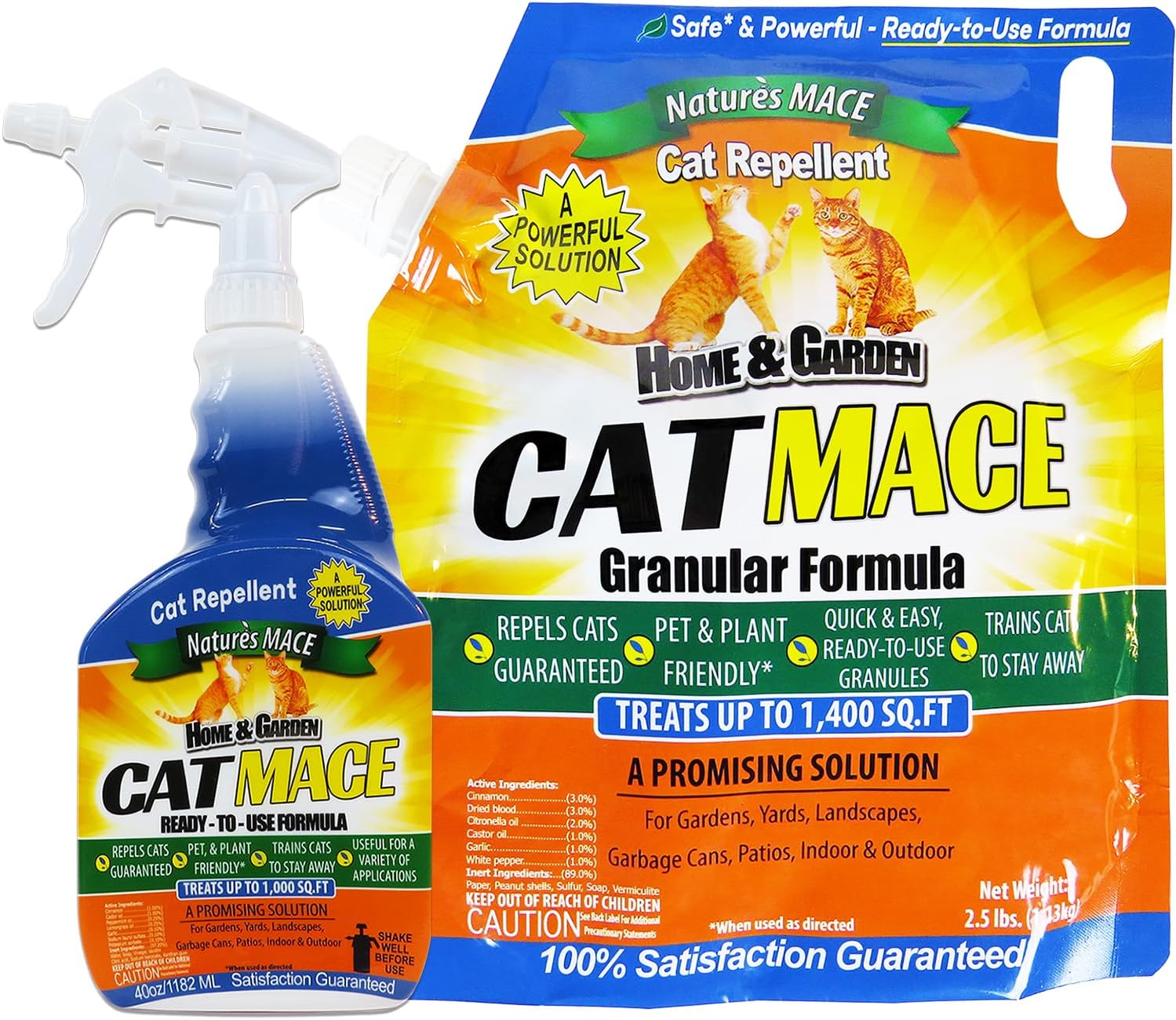 Nature's MACE Cat MACE 40oz. ReadytoUse Spray Plus 2