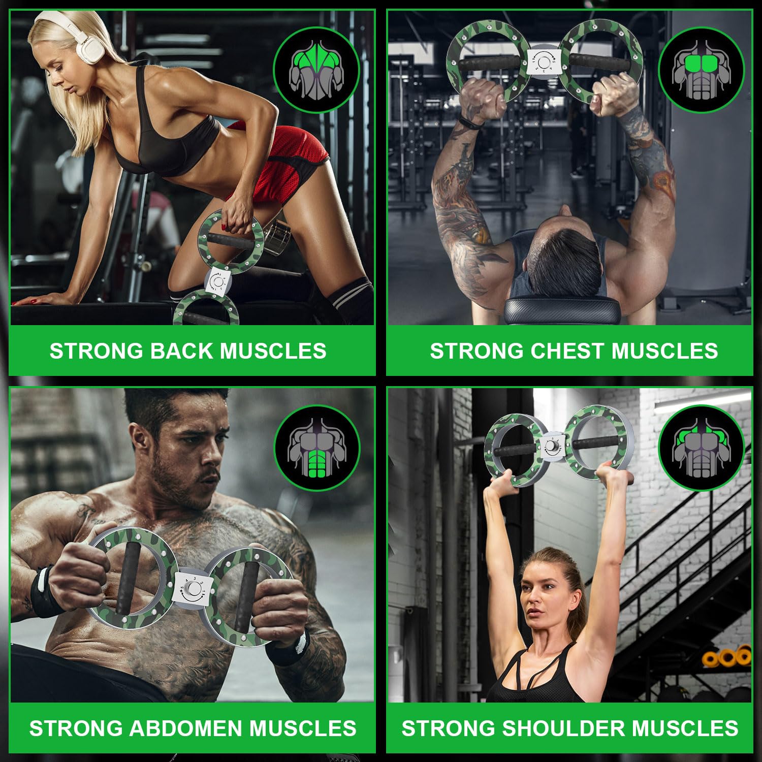 ウエイトトレーニング Burn Machine POZOERA Burn Machine - Arm Exercise Equipment with 12LB Adjustable