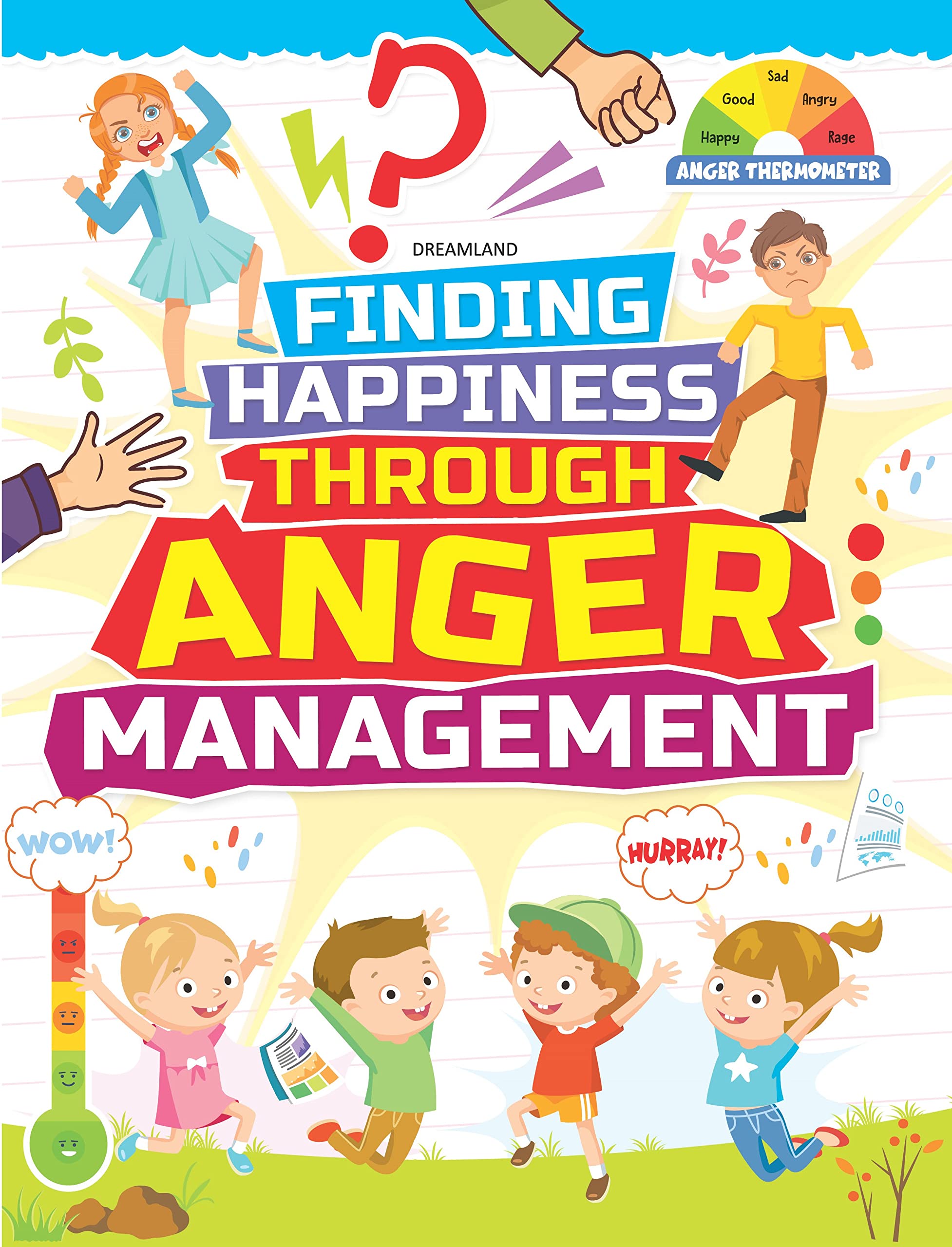 Anger Management - Finding Happiness Series : Interactive & Activity Book for Kid