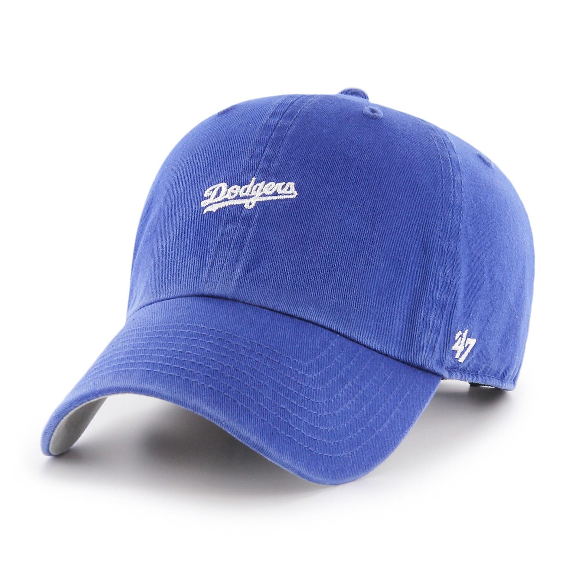 47 Los Angeles Dodgers MLB Clean Up Baserunner Script Royal Blue Adjustable Cap โ image 1