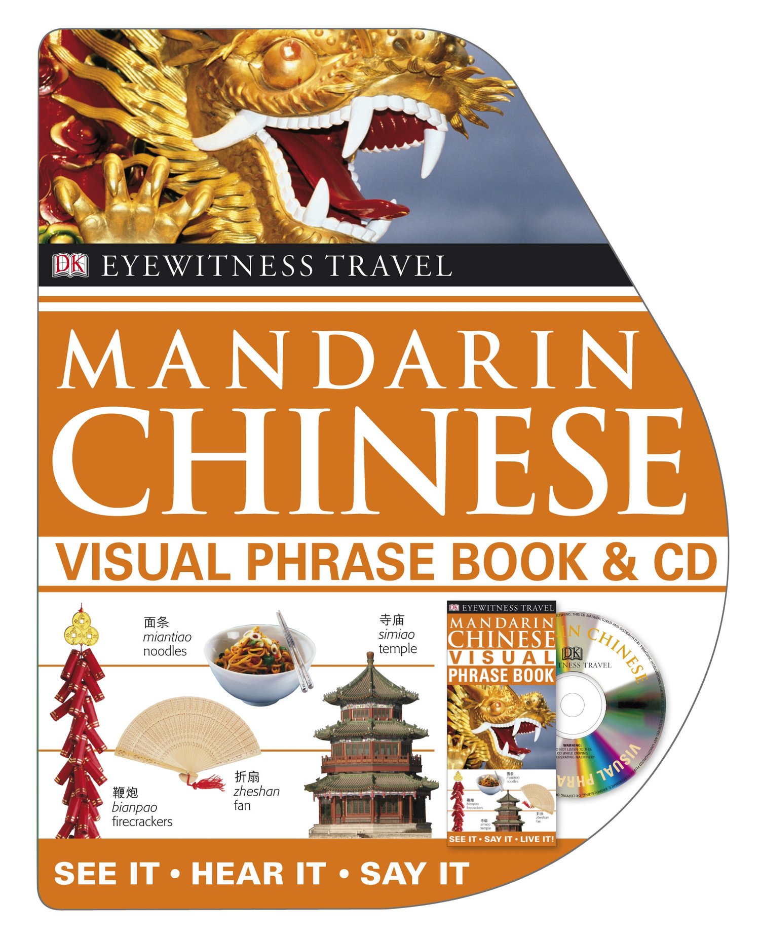 Buy DK Eyewitness Travel Mandarin Chinese: Visual Phrase Book & Cd — BookShops.in