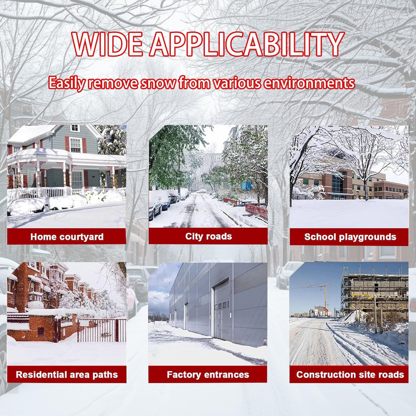 Fraise à Neige, Deneigeuse Electrique, Déneigement pour Allées, Batterie 20V 4Ah, Moteur Haute Puissance 1200W, Portée 16cm, Léger et Facile à Manipuler